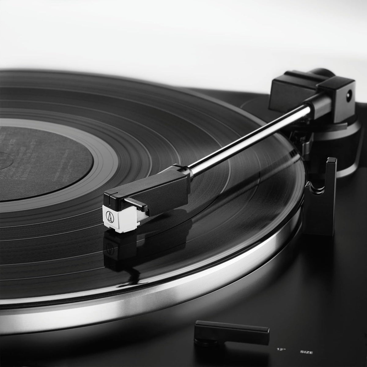 Audio-Technica AT-LP60XBT-BK Fully Automatic Wireless Belt-Drive Turntable (Black) (ATLP60XBTBK)