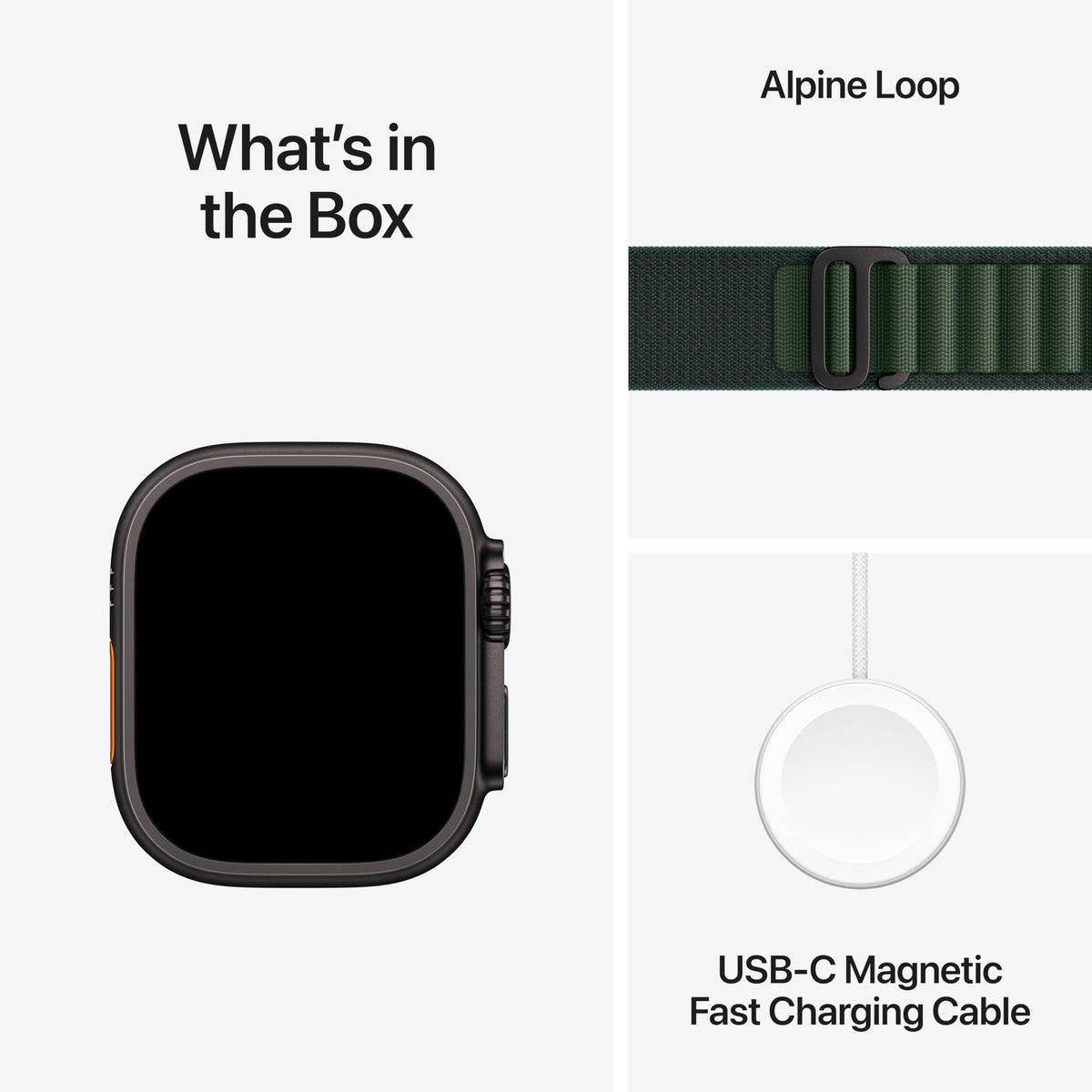 Apple Watch Ultra 2 (GPS + Cellular, 49MM) - Black Titanium Case with Black Ocean Band (Renewed Premium)