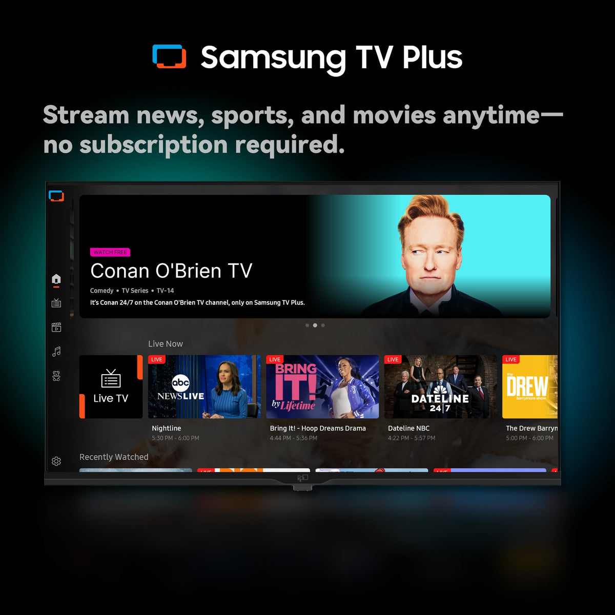 FPD 50 Inch Smart TV, 4K LED Google TV with Google Play Built-in Google Cast, HDR 10, MEMC, Voice Remote, Dolby Audio, UHD Stream Live Television