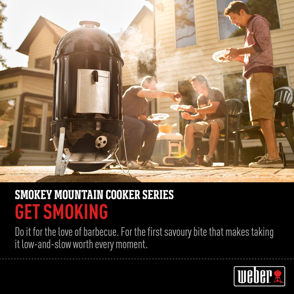 Weber 22-inch Smokey Mountain Cooker, Charcoal Smoker