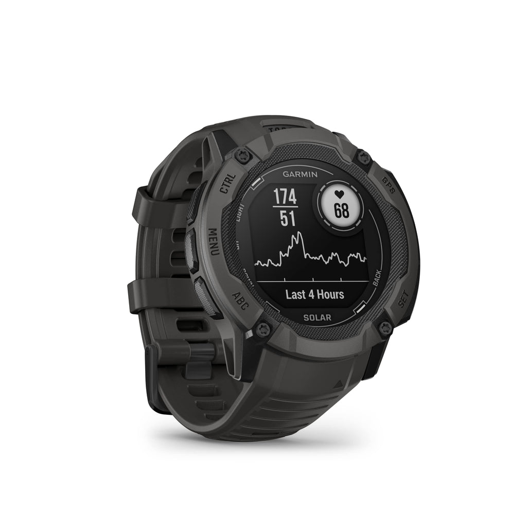 Garmin Instinct 2X Solar - Tactical Edition, Rugged GPS Smartwatch, Built-in Flashlight, Ballistics Calculator, Solar Charging Capability, Coyote Tan