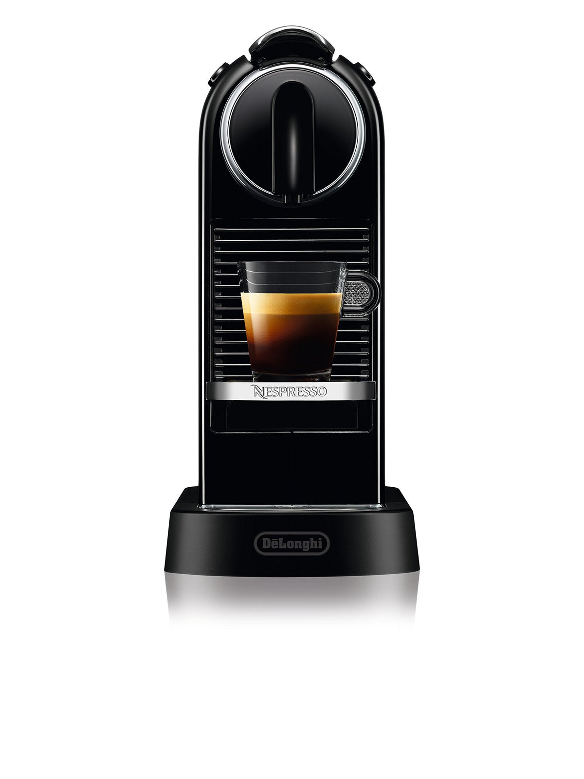 Nespresso CitiZ Coffee and Espresso Machine by De'Longhi with Milk Frother, Black, 9.3 x 14.6 x 10.9 inches