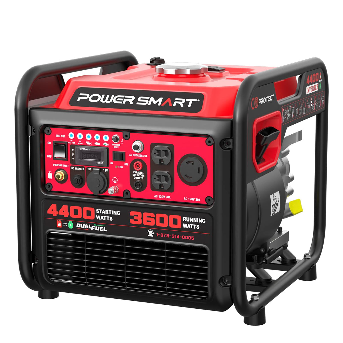 2500-Watt Portable Inverter Generator with Quiet Technology
