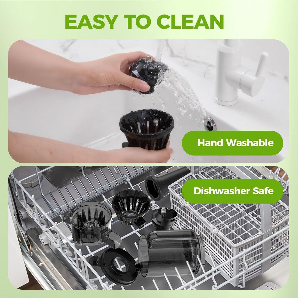 Juicer Machines, 100 Watts Cold Press Juicer with Wide Chute, Slow Masticating Juicers, High Juice Yield for Leafy Greens, Fruits & Vegetables, Easy