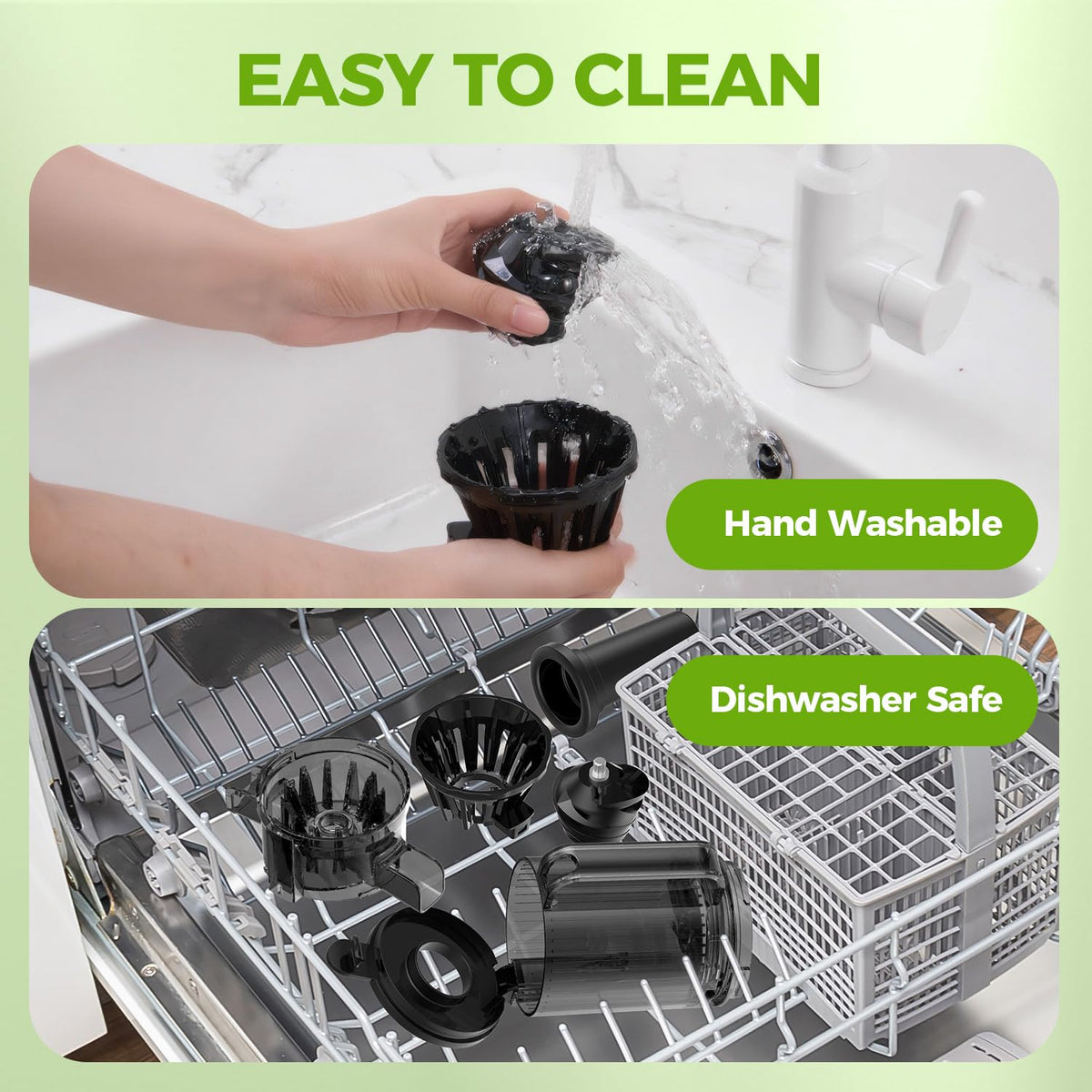 Juicer Machines, 100 Watts Cold Press Juicer with Wide Chute, Slow Masticating Juicers, High Juice Yield for Leafy Greens, Fruits & Vegetables, Easy