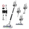 ElecKeys Cordless Vacuum Cleaner, 580W 48KPA 65Mins Vacuum Cleaners for Home, Self-Standing Anti-Tangle Vacuum with LED Display, Rechargeable