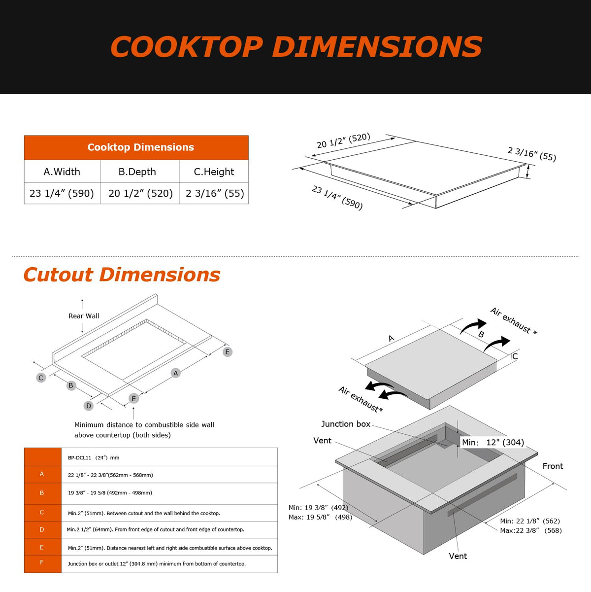 30 Inch Induction Cooktop 4 Burners, Flat Glass Top Electric Stove Hob with Bridge-SYNC, 3 Preset Modes Booster, Timer, Pause, Child Lock, Drop in