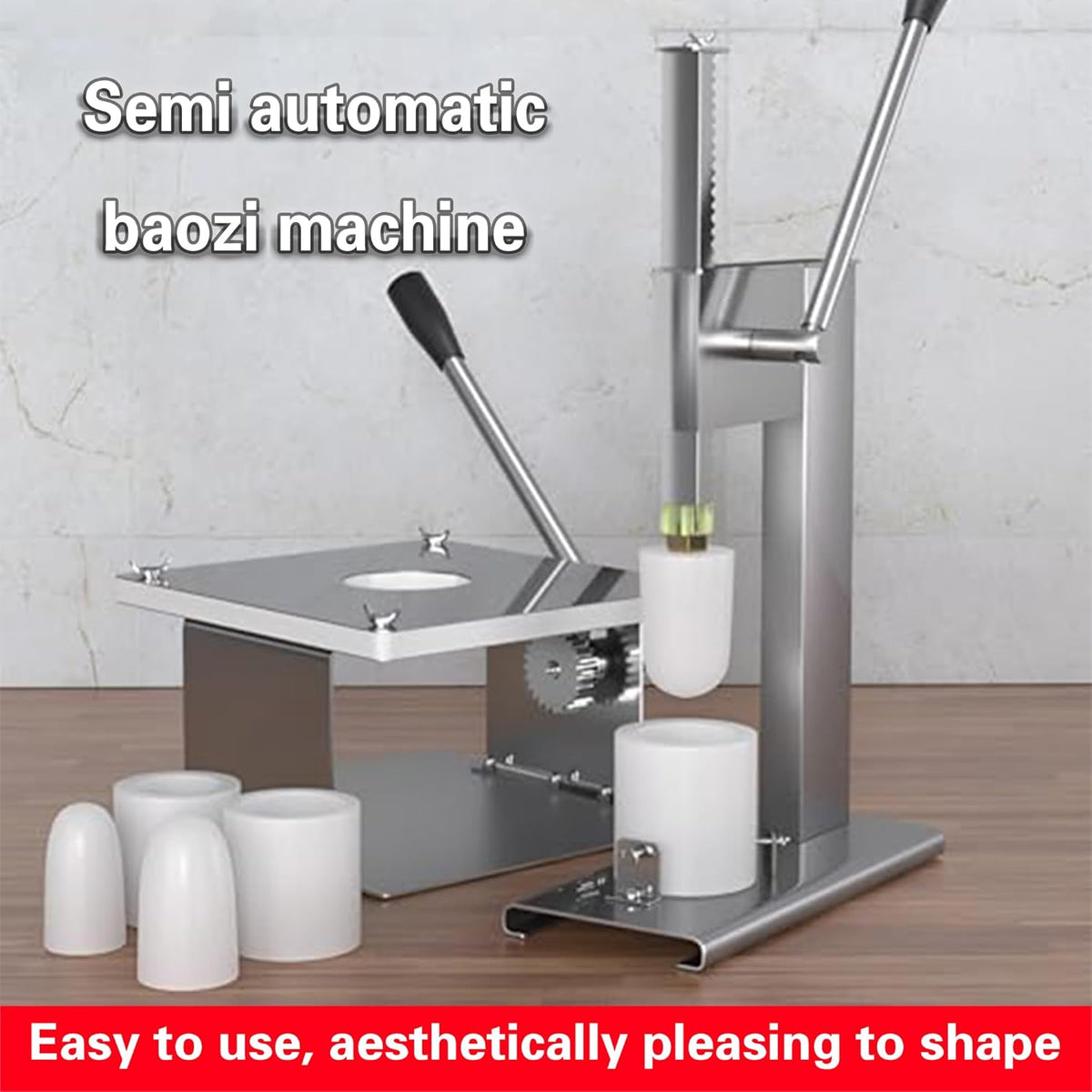 High - Efficiency Manual Baozi Machine: Capable Of Producing 400-500 Baozi Per Hour, Your Ultimate Efficiency - Enhancing Powerhouse