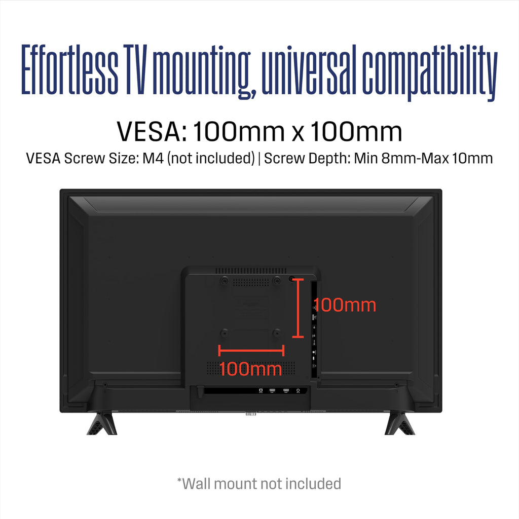 Westinghouse 32 Inch TV, HD LED Small Flat Screen Non-Smart Television, Works with Fire Stick, Roku, Apple TV, TiVo, Xumo, and Streaming Devices