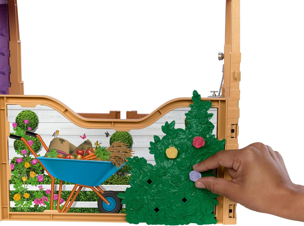 Barbie - Playset Stable Doll and Horse - 6 Play Areas & 25 Accessories Included - Inspired by Netflix Barbie Mysteries: The Great Horse Chase Kids