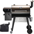 Z GRILLS 2025 Upgrade 8-in-1 Electric Wood Pellet Grill & Smoker with PID V3.0 Controller, LCD, 697 Sq In, Dual-Wall Insulation, Meat Probes, Easy