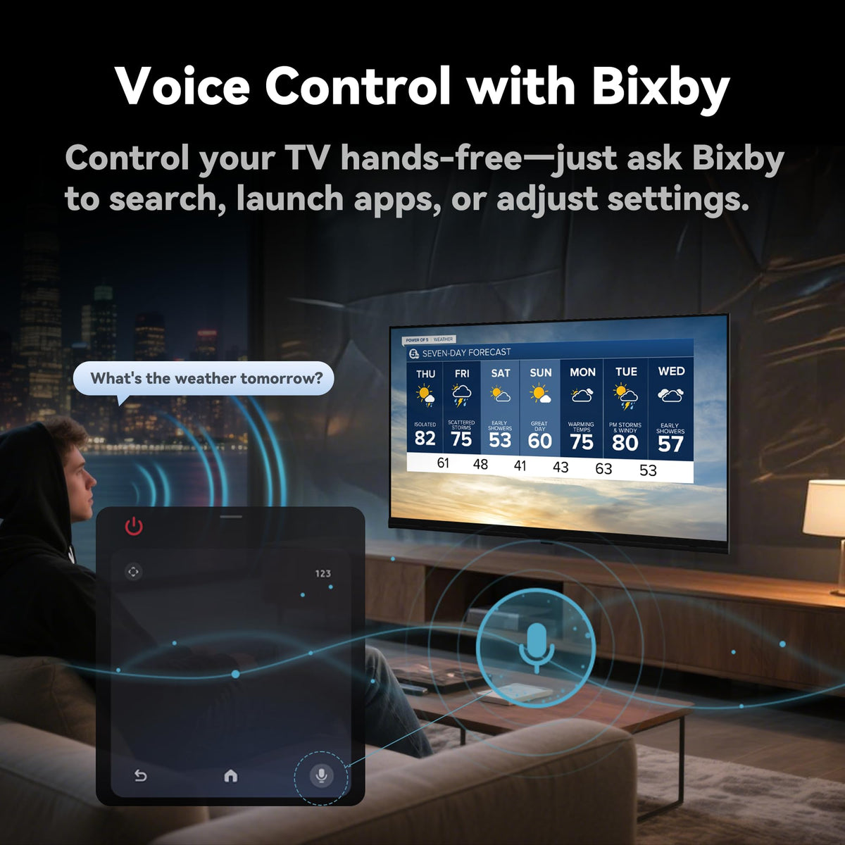 FPD 50 Inch Smart TV, 4K LED Google TV with Google Play Built-in Google Cast, HDR 10, MEMC, Voice Remote, Dolby Audio, UHD Stream Live Television