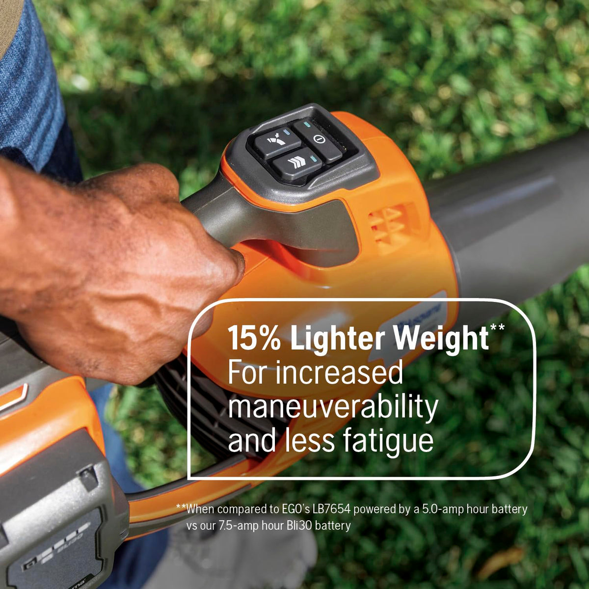 Husqvarna Leaf Blaster 350iB Battery Powered Cordless Leaf Blower, 200-MPH 800-CFM Blower with Brushless Motor and Quiet Operation, 40V Lithium-Ion