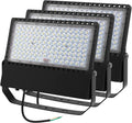 Juyace 240W LED Stadium Lights Outdoor 1500 Watt Equivalent Wider Lighting Angle Led Flood 100-277V 36000LM 5000K Daylight Commercial Arena for