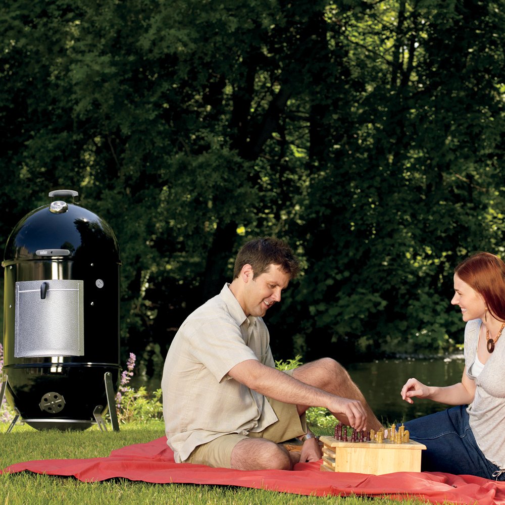 Weber 22-inch Smokey Mountain Cooker, Charcoal Smoker