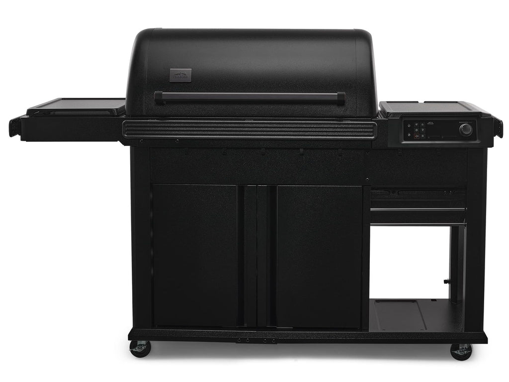 Traeger Woodridge Elite Electric Wood Pellet Grill and Smoker, 970 Sq. In., Side Sear Station, WiFIRE Technology, Super Smoke Mode, Outdoor Pellet