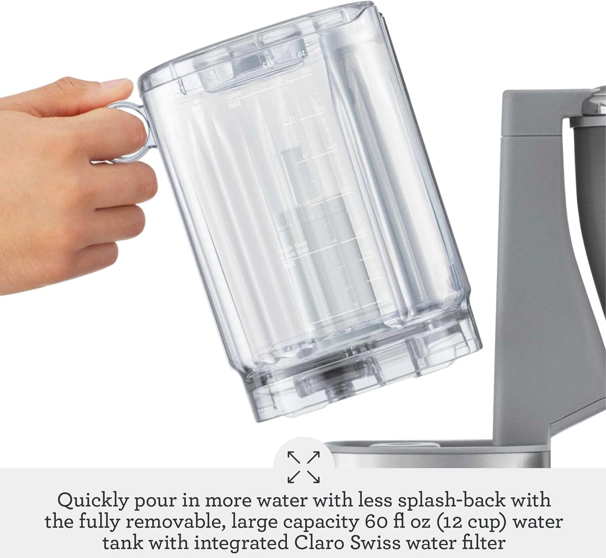 Breville Luxe Drip Coffee Machine, Brushed Stainless Steel, Thermal Carafe