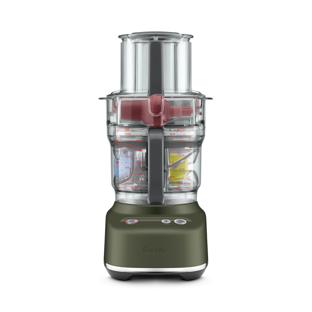 Breville BFP638 Paradice 9 Cup Food Processor and Dicer, Small, Black Truffle