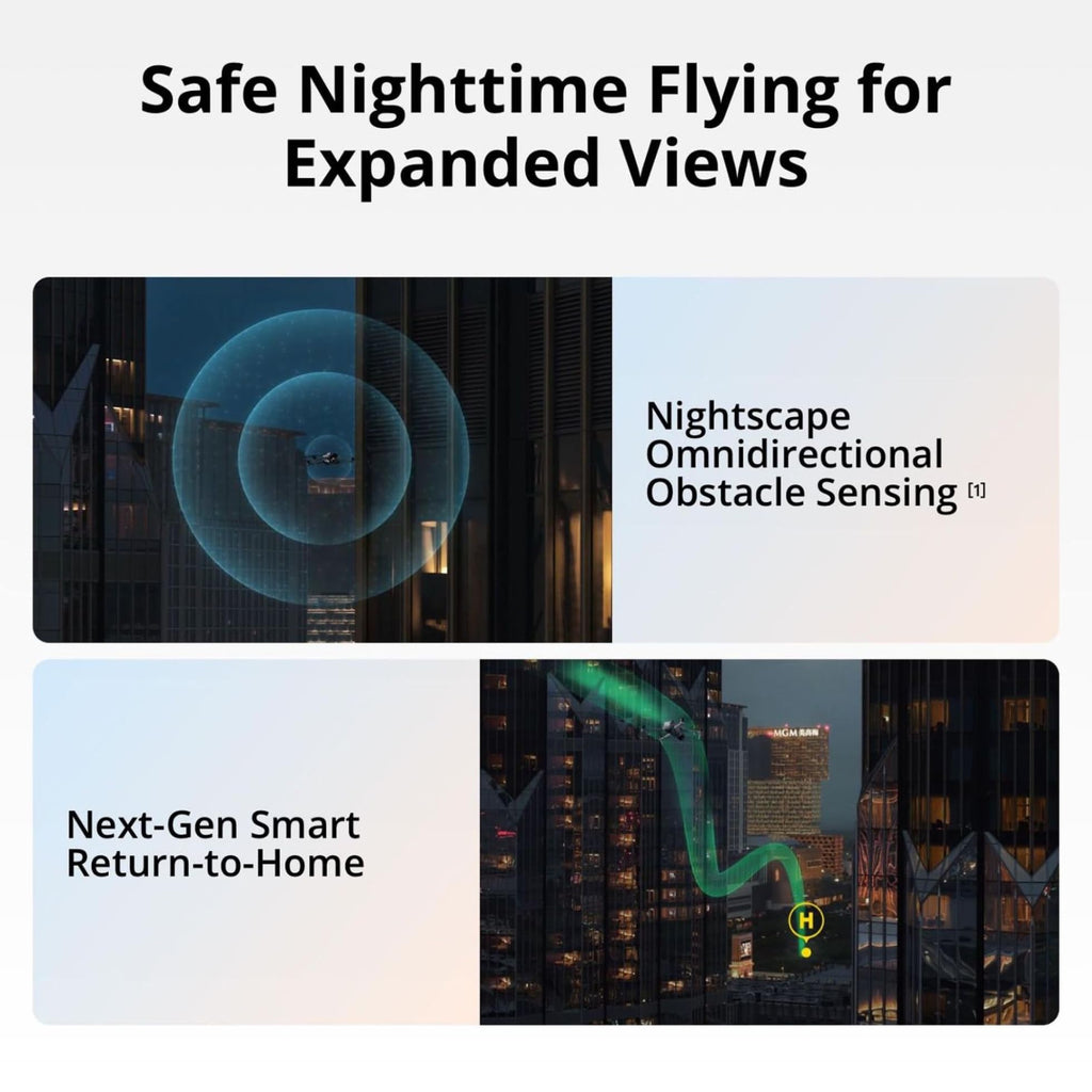 DJI Air 3S Fly More Combo (RC-N3), Drone with 1" CMOS Wide-Angle & Medium Tele Camera, 4K/60fps HDR Video, Nightscape Omnidirectional Obstacle