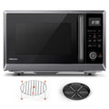 TOSHIBA Air Fryer Combo 8-in-1 Countertop Microwave Oven, with Convection, Broil, Odor Removal Mode, 12.4" Position Memory Turntable, Child-Lock, 1.0