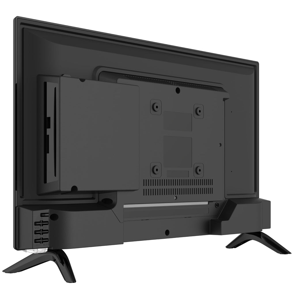 Supersonic SC-1926DVD 19-inch LED Smart HDTV w/DVD Player, 3X HDMI, 1080p, WiFi, USB, AC/DC Compatible for Home, Kitchen, or RV Camper, DC Car Cord