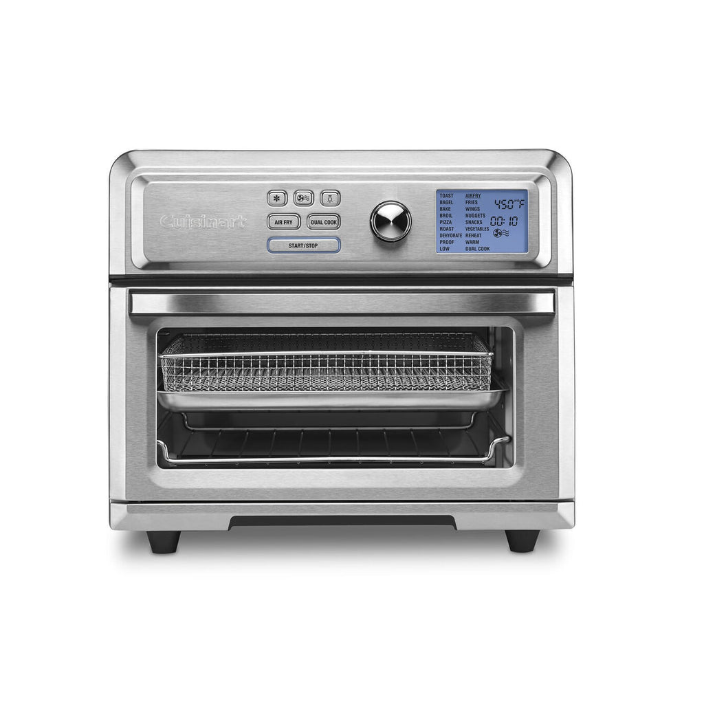 Cuisinart Air Fryer Toaster Oven, Digital Display, 1800 Watt Air Fryer Toaster Oven Combo with Adjustable Temperature and Controls, Stainless Steel