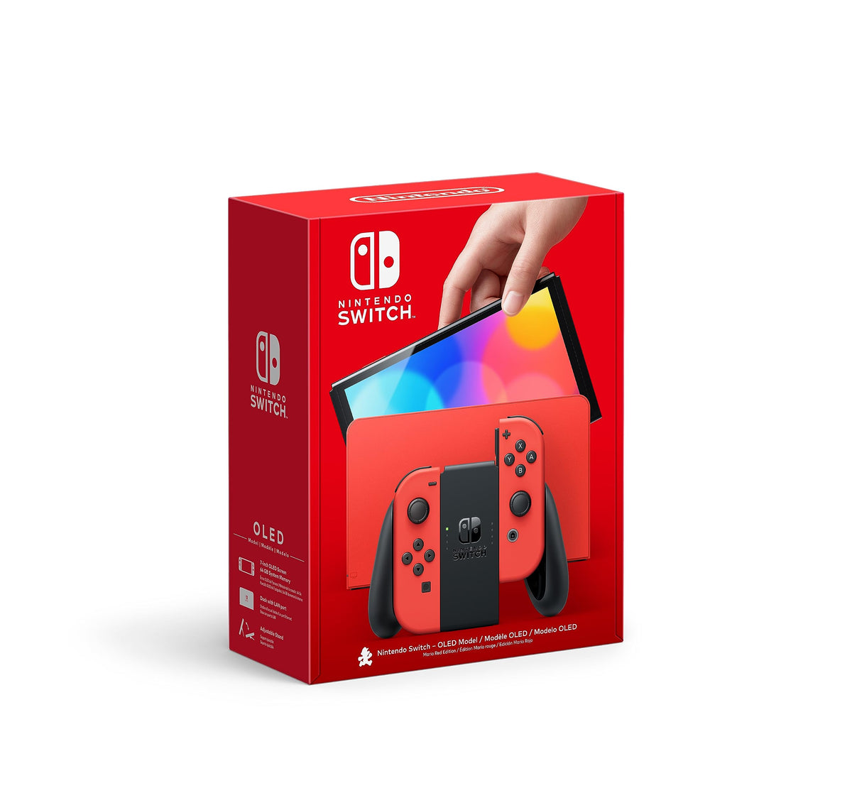 Nintendo Switch OLED Model w/ White Joy-Con (Renewed)