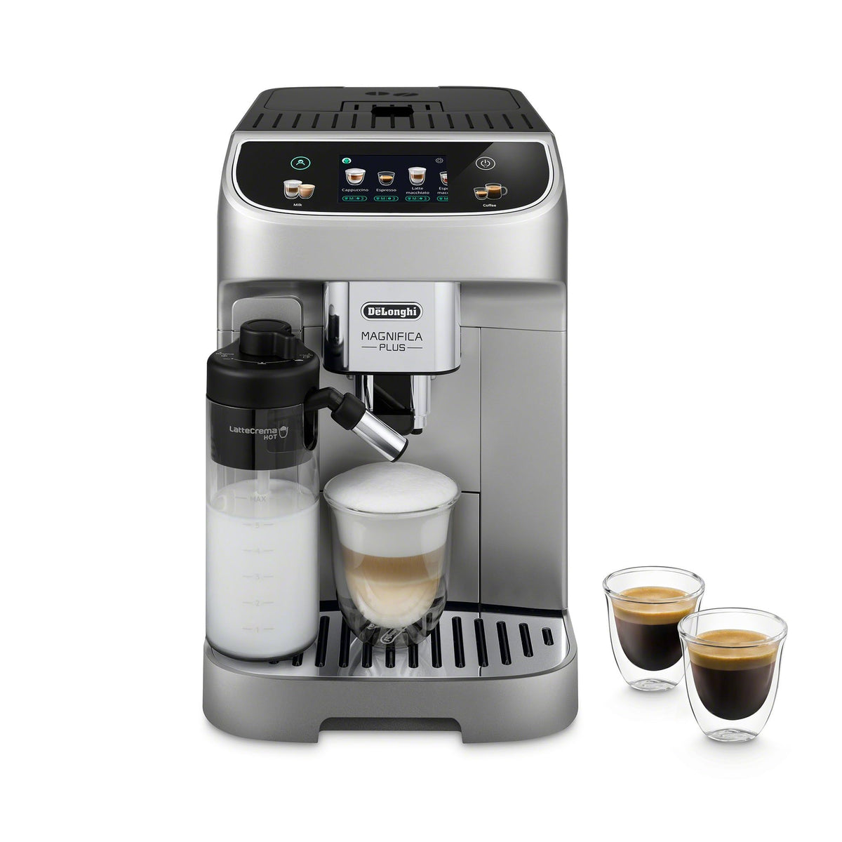 De'Longhi Magnifica Evo Automatic Espresso & Coffee Machine with Auto Milk Frother, Built-in Grinder & Auto-Clean Function - For Latte, Cappuccino