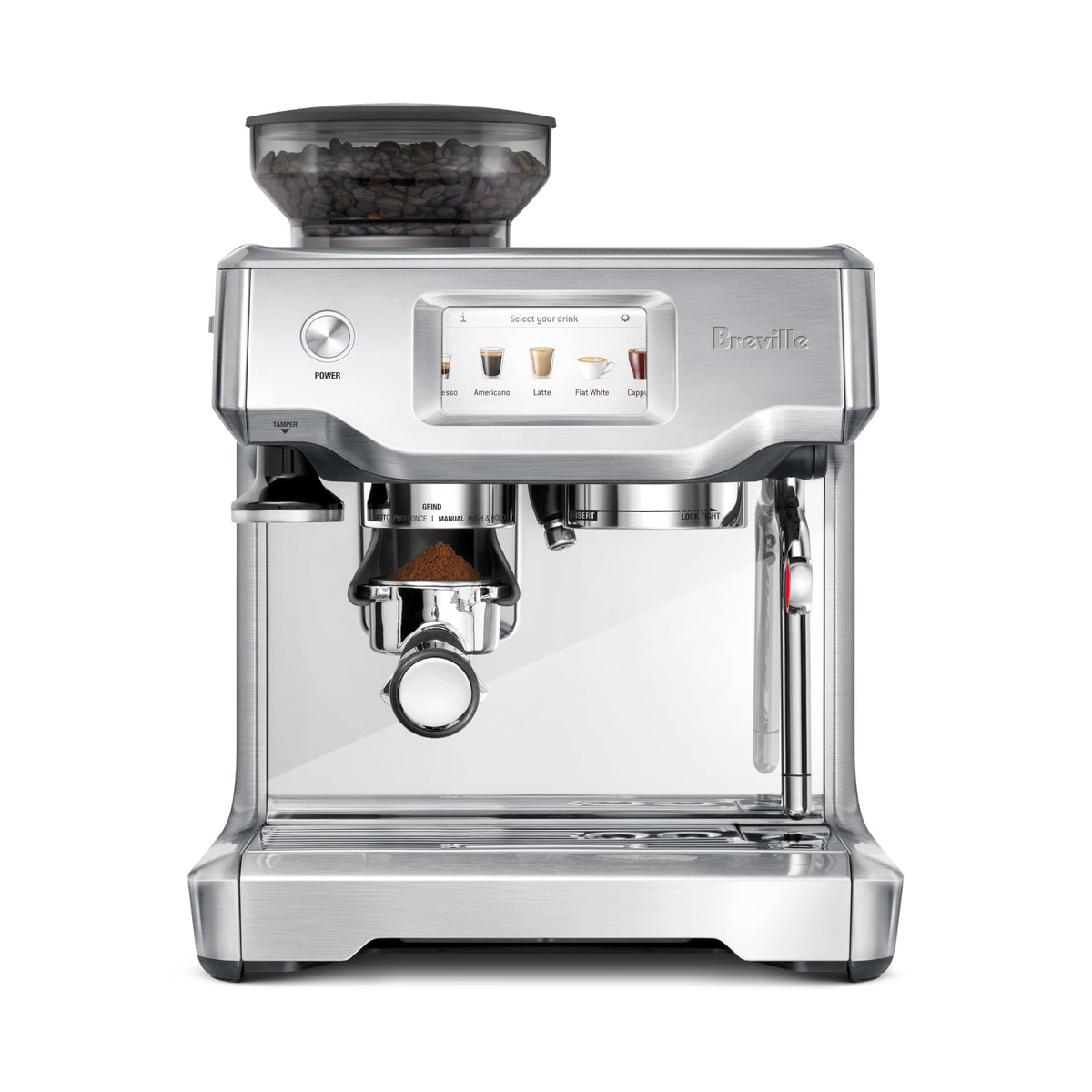 Breville Barista Touch Espresso Machine BES880BSS, Brushed Stainless Steel
