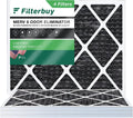Activated MERV Eliminator Odor with Filters (4-Pack) 14x18x1 8 Carbon Air Pleated AC Filterbuy HVAC Furnace