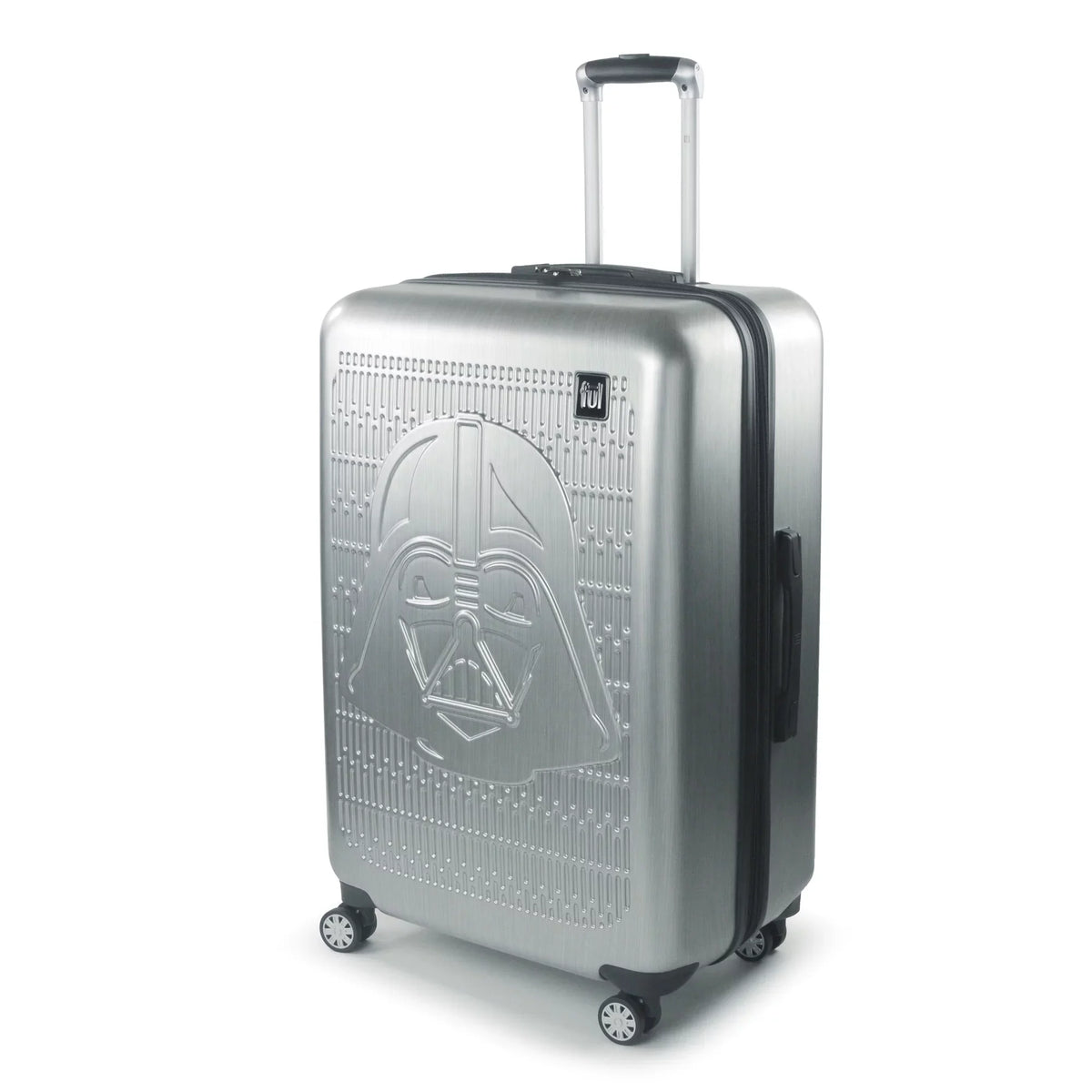 Inch Luggage, with Suitcase 29 Wheels, Star Darth Vader Wars Silver Hardshell Embossed Rolling