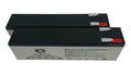 Ultimate Rate SPS 7.5Ah PowerCom 12V High 1500 (2 RG128-32HR Pack) ULT Brand Replacement for PCM Battery
