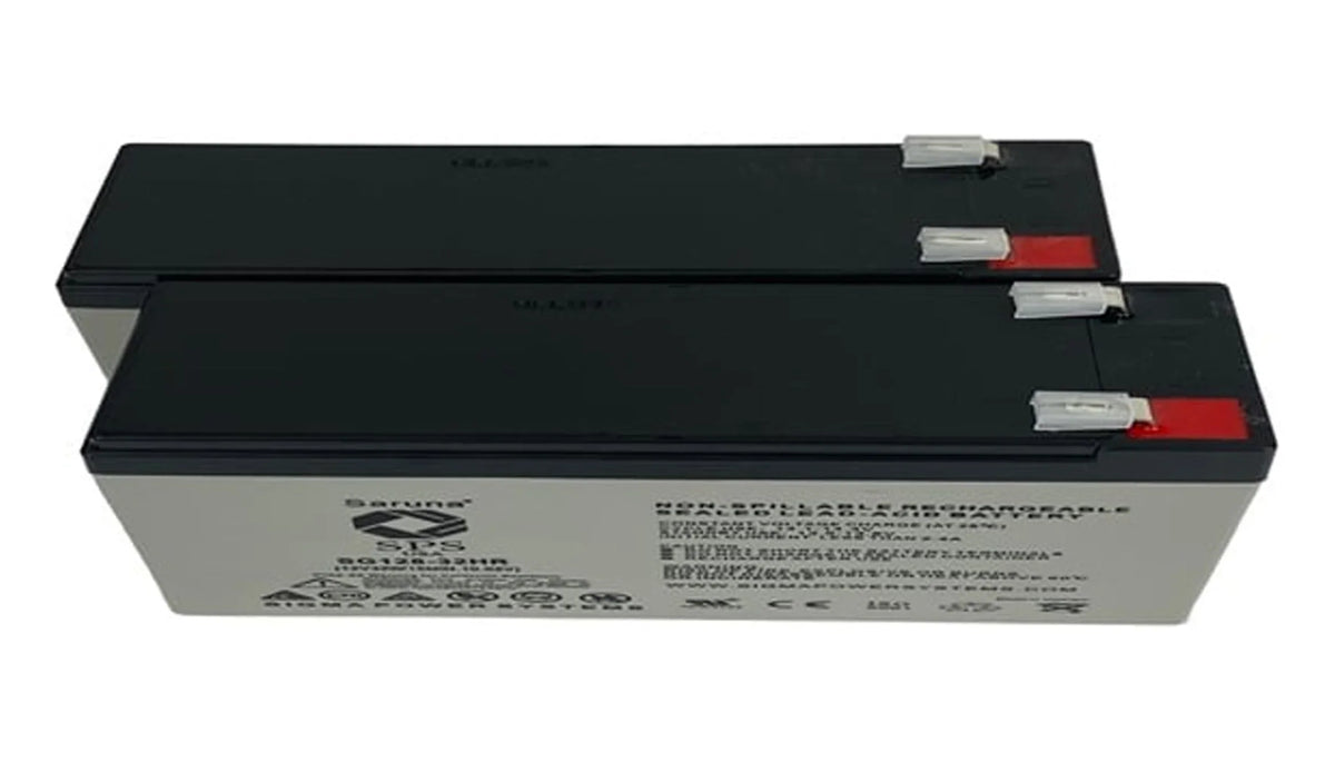 Ultimate Rate SPS 7.5Ah PowerCom 12V High 1500 (2 RG128-32HR Pack) ULT Brand Replacement for PCM Battery