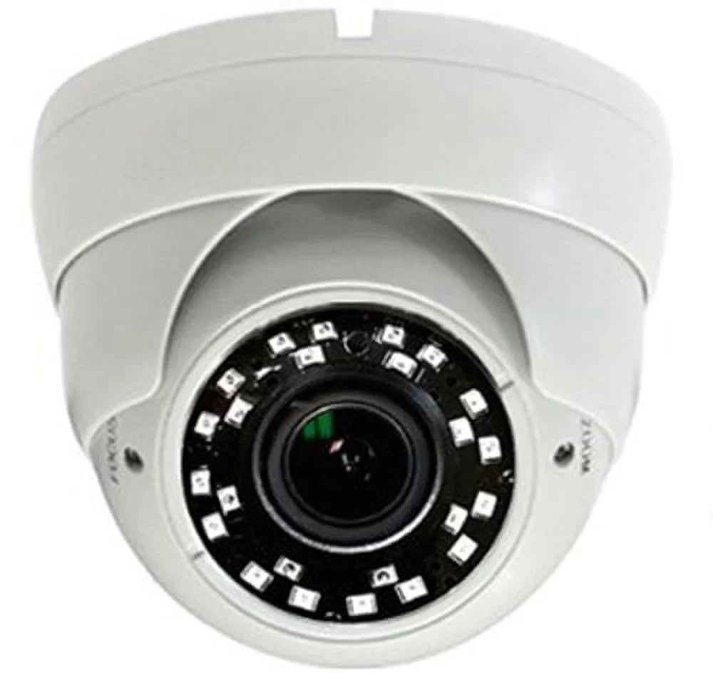 CVBS) Camera IN 2.4Megapixel Full-HD True OSD Lens Dome STARVIS (White) 1080P 1(TVI, Sensor SONY Variable WDR IR Camera CVI, 2.8-12mm In/Outdoor AHD, Focus Security 101AV 4 Image