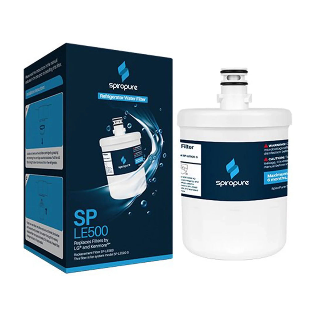 Filter SP-LE500-3PK Liquid 3 Replacement, Pack SpiroPure Refrigerator