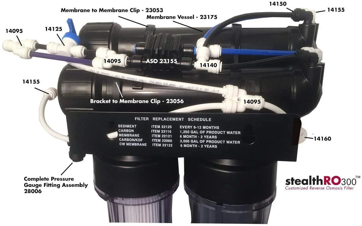 GPD Osmosis Hydro-Logic 300 Stealth-RO300Reverse Filter