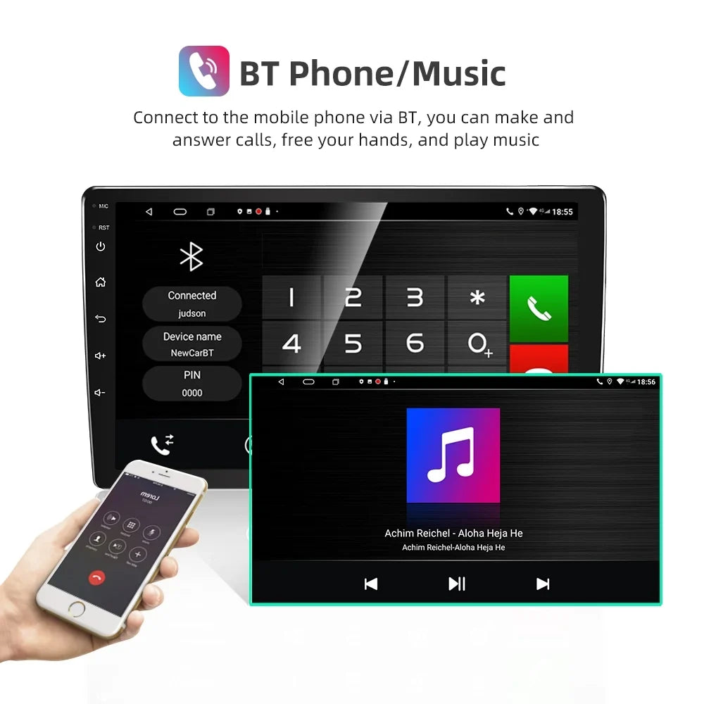 carplay/Auto 11 for Car with Camera Android Escape Ford Navi 2007-2012 Backup Stereo Radio GPS Carplay