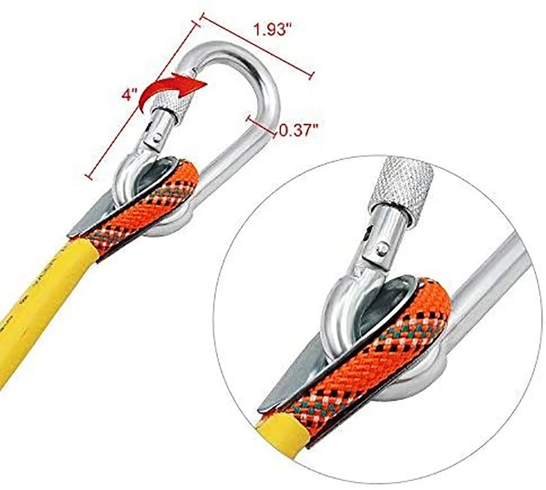 for Parachute Ice Climbing Escape Static X Rope Rope Equipment Fire Climbing Rescue Climbing Rock 50M(160ft) XBEN Rope Outdoor