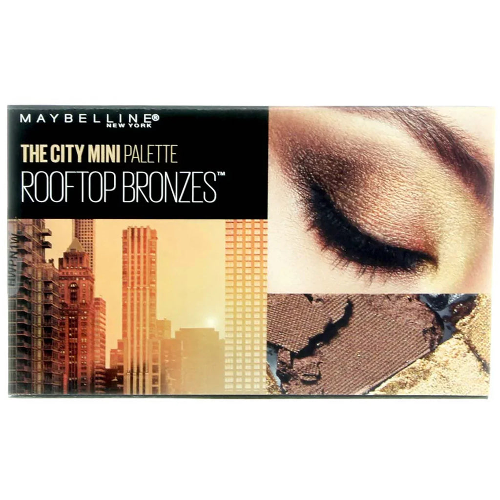 Rooftop Bronzes Maybelline The of (Pack 0.14 Eyeshadow oz Palette, 4) City Mini