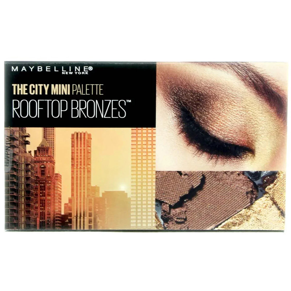 Rooftop Bronzes Maybelline The of (Pack 0.14 Eyeshadow oz Palette, 4) City Mini