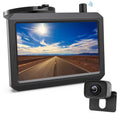 Trailer Camera Up Truck, Systems Wireless Channels RV Back Dual Rear Cam View Auto-Vox Camera (W7PRO) for