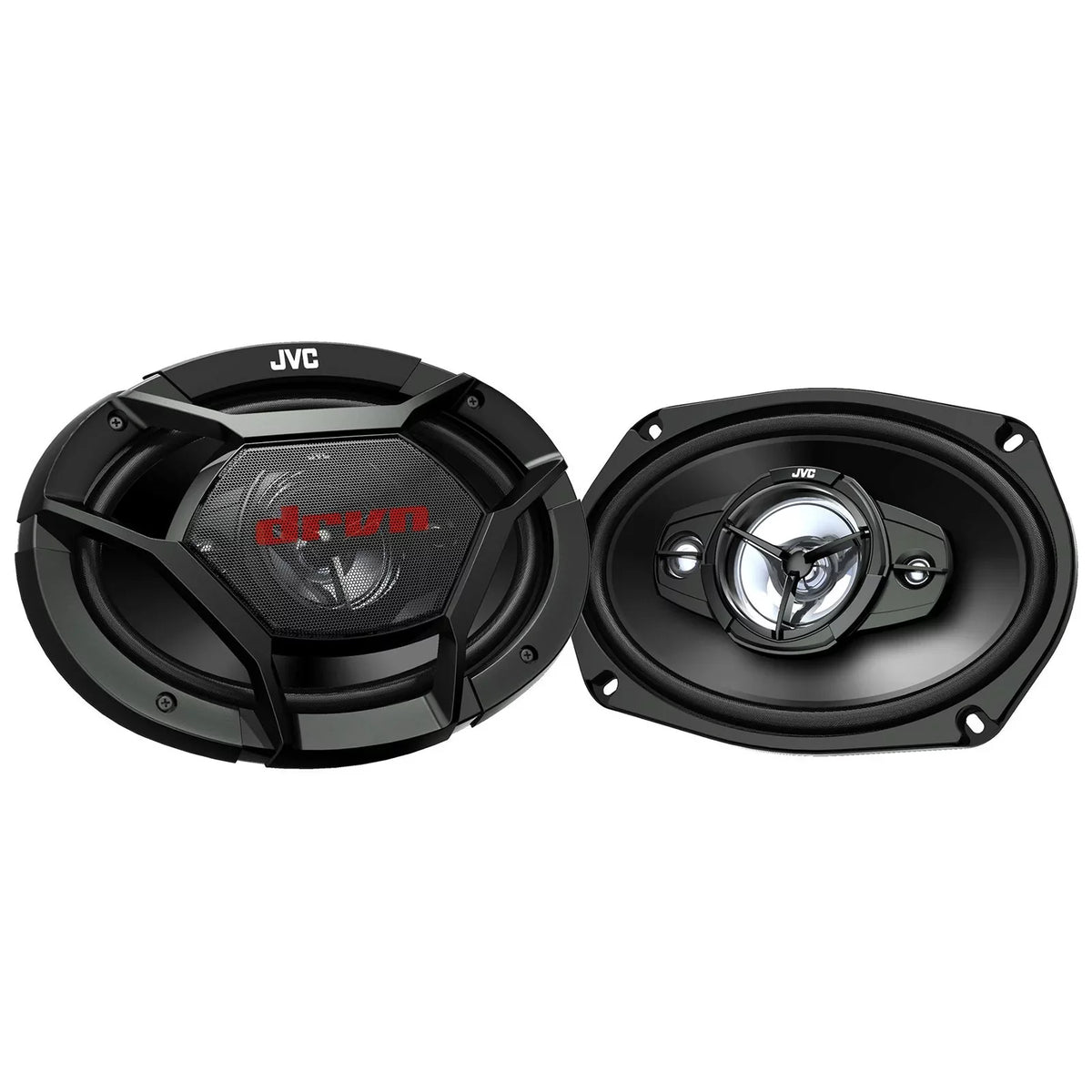 Player 550 Radio DIN Audio Dual Wire Peak Upgrade AM/FM JVC Factory Power KW-V960BW and Bundle Receiver 16G Bluetooth Speaker Car with Speakers USB 6x9" Coaxial CD/DVD 4-Way Car 2x Double Combo Watt