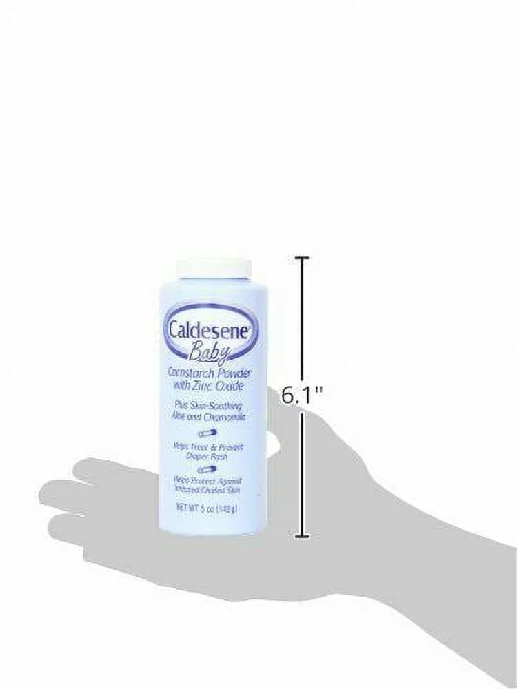 Oxide Caldesene 5 Zinc Baby oz With of (Pack Cornstarch 5) Powder