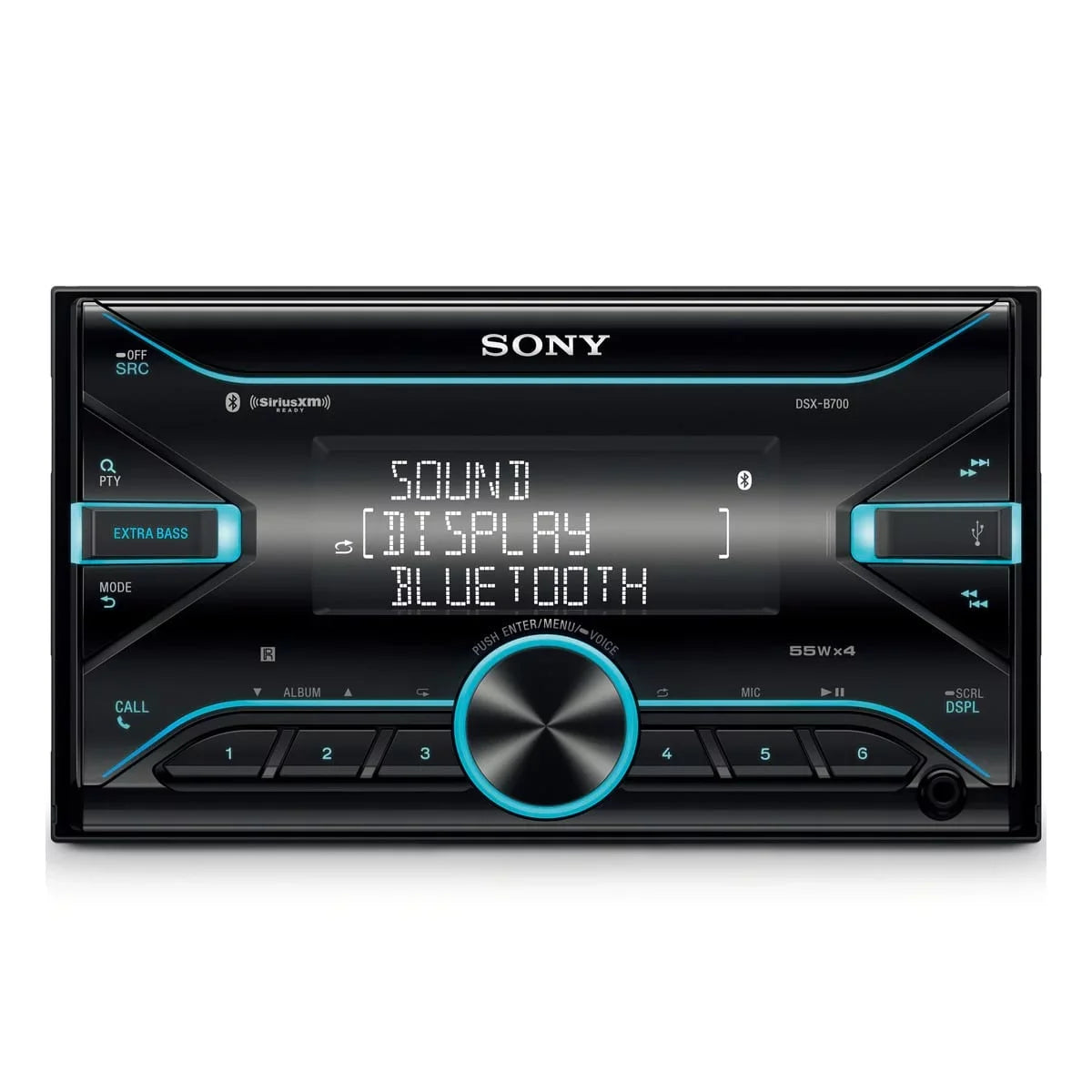 Mobile w/ Bluetooth Sony Digital Media Receiver Double-DIN DSX-B700