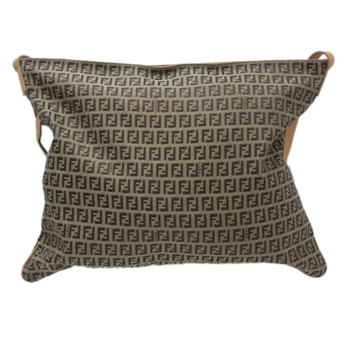 bag FENDI (Good) Zucca pattern Shoulder 2355.7VA020.28E Pre-Owned Brown