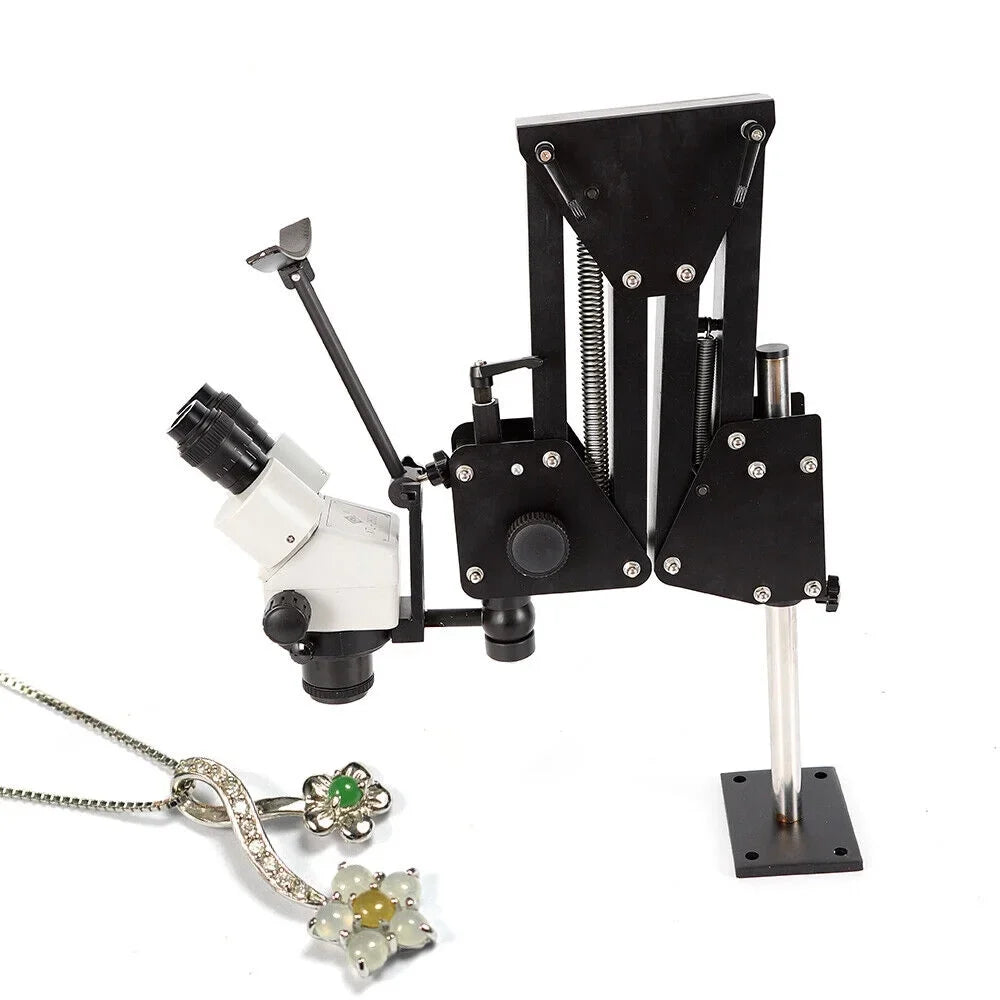 Machine with Micro Multi-Directional Setting Spring Jewelry Inlaid Gem Microscope Mirror Bracket Stand Tool ZhdnBhnos Diamond Making