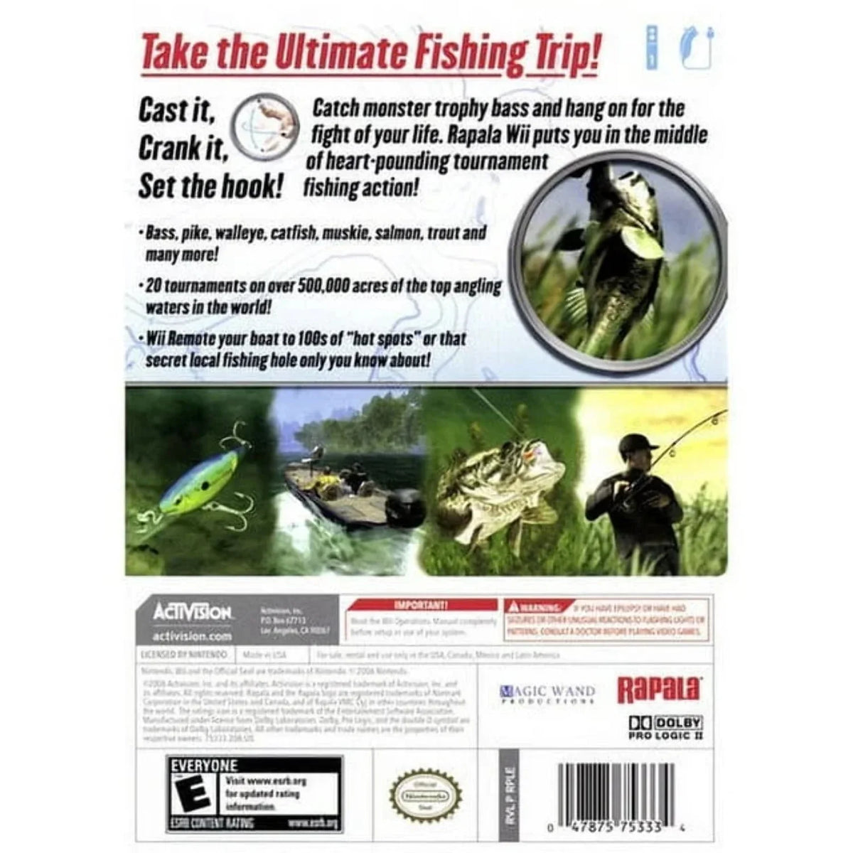 Fishing Tournament (Wii) Rapala