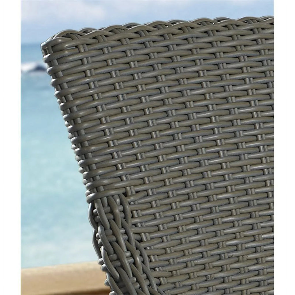 Wicker Kubu Plantation Gray in Patio Alfresco Counterstool Padma's