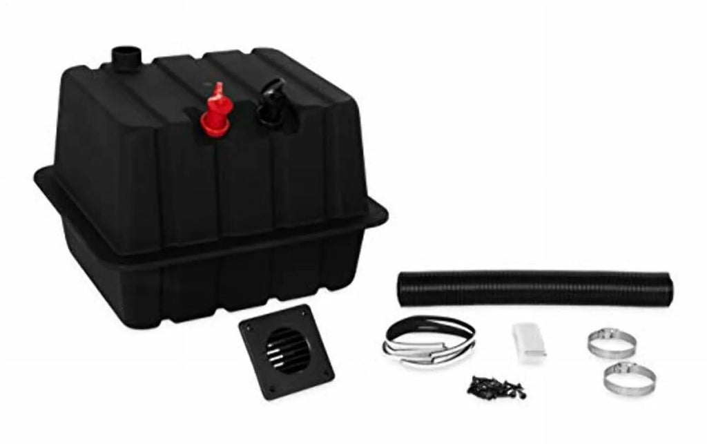 Group Box (2) Side-by-Side with 3/8-Inch | Stores Batteries Ring Camco Double 24 Camper/RV Compatible (55370) Battery on Terminals Cables Battery Vented |