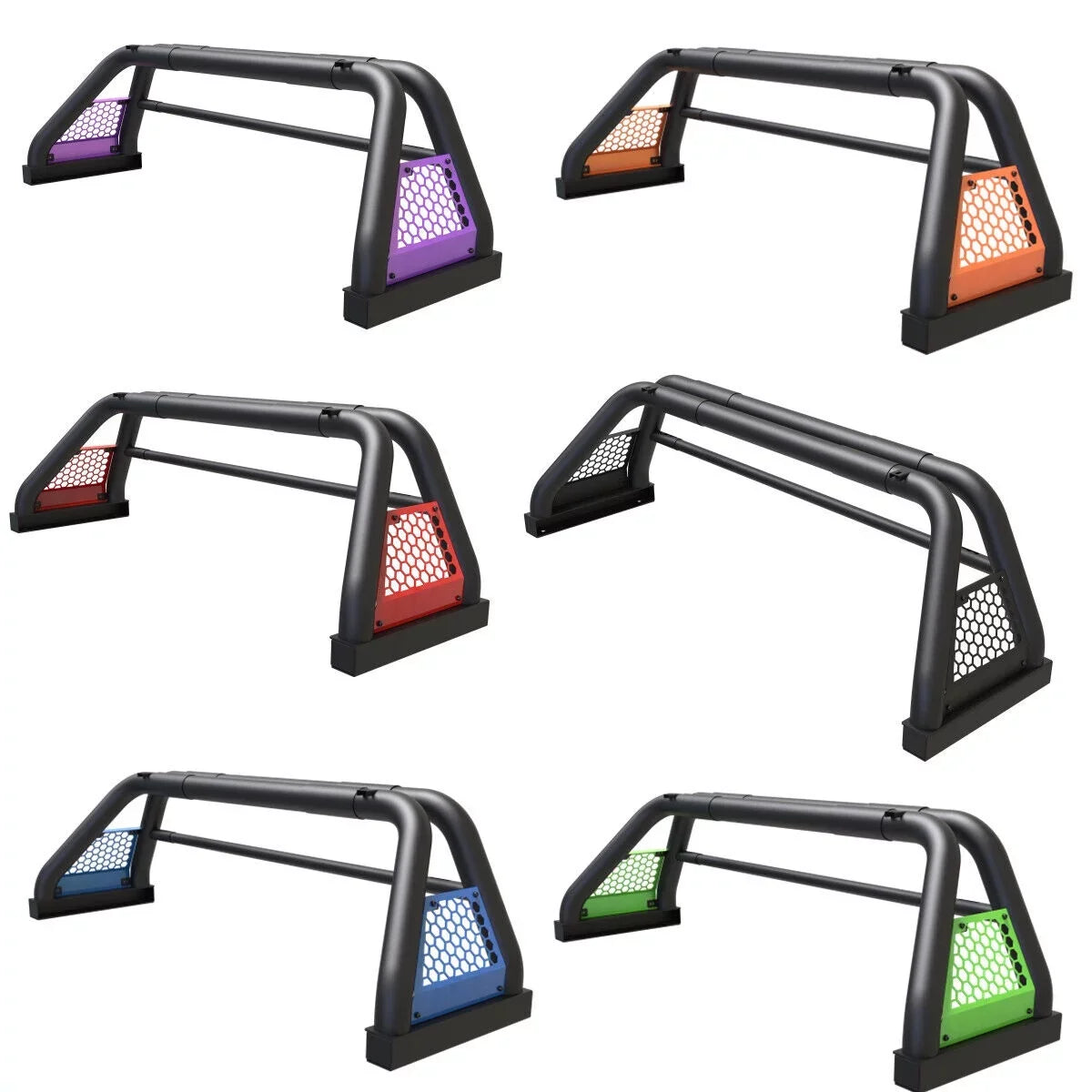 Bed Fit 62.9-74.7" and For sierra Bar Bar Chase Rack Adjustable silverado/GMC Truck Chevy 1999-2013 2019-2023 Roll Sport